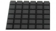 RND 455-00576 Rubber Feet 20 mm x 20 mm x 8 mm Black