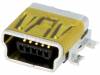 675031020 Гнездо; USB B mini; на плату; SMT; PIN:5; горизонтальный