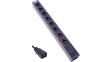 RND 465-00220 PDU 19^, 8 x Type T23, Black, Plug C20 (IEC)