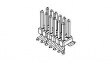 15-91-1062 2.54mm C-Grid Breakaway HDR SMD Dual Row Vert 6 Circuits 0.38um Gold Selective Plating with 3.30mm PCB Locator Pegs