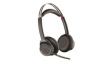 202652-104 Headset, Voyager Focus, Stereo, On-Ear, 20kHz, Bluetooth, Black