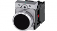 3SU1150-0AB10-1CA0 SIRIUS Act Push-Button Complete Metal, Glossy, Black, Black