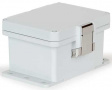 UPCG080604HMLF PolyBox 223 х 172 х 134 мм, петли, защелки AISI316, монтажный фланец, серая крыш