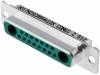 3017W2SCM99A10X, Вилка; D-Sub специальные; PIN:17(2+15); "мама"; пайка; на провод, Conec