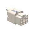 CQF 07 female insert, 7 poles + PE
