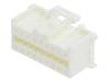 51353-1800 2.00mm Pitch MicroClasp WTB Receptacle Housing Positive Lock Dual Row 18 Circuits White
