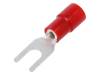 TMEV 1.25Y-3L-RED Вилочный; M3; O:3,2мм; 0,3?1,65мм2; обжим; на провод; луженые; медь