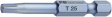 E6-400/20 T Bit with Colour Coding 50 mm T 20