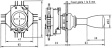 44-800.2 Joystick, 2 переключателей