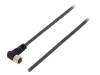 SAIL-M8BW-3-3.0U Соединительный кабель; M8; PIN: 3; угловой; 3м; вилка; 60ВAC; 4А