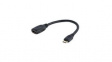 HDACFM5IN Adapter, HDMI Mini Plug - HDMI Socket