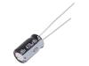 UVY1A471MED Конденсатор: электролитический; THT; 470мкФ; 10ВDC; O6,3x11мм