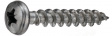 BN 615 4X30MM Chipboard screws, oval head 30 mm