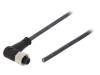 SAIL-M12BW-4-10U Соединительный кабель; M12; PIN: 4; угловой; 10м; вилка; 250ВAC; 4А
