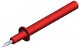 PRUEF 2700 RED Safety test probe diam. 4 mm red