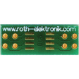 RE932-01 Laboratory card FR4 Epoxide + chem. Ni/Au SO8 Adapter