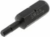 T4560 HEX25 Насадка 1/4" (C6,3мм); 25мм; Шестигранная насадка 1/4":2,5 мм
