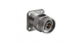 RFNA4PGID RF Connector, N-Type, Stainless Steel, Plug, Straight, 50Ohm