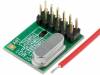 RFM01-433-D, Модуль: RF; приемник FM; FSK; 433,92МГц; SPI; -109дБм; 2,2?5,4ВDC, HOPE MICROELECTRONICS