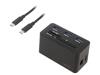 UA0370 Док-станция; USB 3.2; 0,6м; Цвет: черный; Вх: вилка USB C