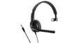 AXH-V28PCM NC Headset, PC28 HD, Mono, On-Ear, 20kHz, Mono Jack Plug 3.5 mm, Black