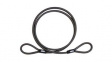 K4551220D Double Loop Security Cable, 2m, Steel