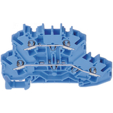2002-2209, Two-tier terminal N blue 0.25...2.5 mm2, Wago