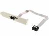 U-K006, Адаптер; вилка D-Sub 9pin, штыревой разъем 10pin; 0,25м, BQ CABLE (TME brand)