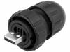 DCC-USBAT-150 Вилка; USB A; Data-Con-X; на провод; прямой; V: USB 2.0; IP67,IP68