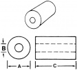 FB-73-2401 Ferrite bead  diam. ‹=  5 mm 31 Ohm @ 25 MHz
