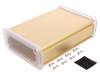 ALUG705GD160-C Корпус: универсальный; Х:115,1мм; Y:169мм; Z:51,6мм; золотистый