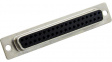 RND 205-00707 D-Sub Socket, Poles 37, Solder Cup / Solder Lug/Straight