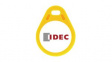 KW9Z-T1X2Y RFID Tag, Yellow 13.56MHz ISO 14443 A