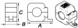 7427151S Split ferrite diam. <= 14.5 mm 119 Ohm @ 100 MHz