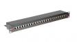 26.11.0361 Patch Panel, Cat.6, 24x RJ45, 19"