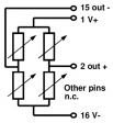 SPD015GBHYB Pressure sensor 15 psi
