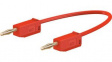 28.0039-04522 Test Lead 450mm Red 30V Gold-Plated