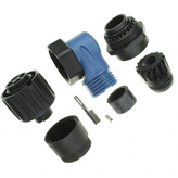 C016 20F003 100 10, Разъем: круглый; вилка; "мама"; Серия: ECOMATE (C016); PIN:4; 400В, Amphenol