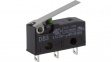 DB3C-A1LB Micro switch 0.1 A Flat lever, short Snap-action switch 1 NO+1 NC