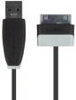 BBM39200B10 Sync and charging cable for Samsung tablets, 1.0 m black-silver