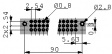 09731967902 Multipole plug, R 96-p DIN 41612