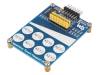 10225, Датчик: касания; емкостный; GPIO,I2C; 2,4?5,5ВDC; Каналы: 16, Waveshare Electronics