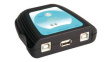 14.99.5032 2-Port Switch Box, USB-A / USB-B