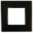 128-76100 Cover frame, dark silver