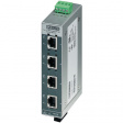 2891453 Industrial Ethernet Switch 4x 10/100 RJ45 1x ST (multi-mode)