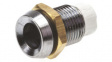 A1048OAAAC Держатель LED; 5мм; хром; металл; вогнутый; IP66; L:15,5мм