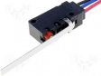 D2VW-01L1B-1M Micro switch 0.1 A Flat lever, long 1 change-over (CO)