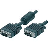 11.04.5270, Monitor Cable VGA m - m 20 m Black, Roline