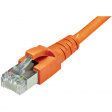 653778 Patch cable CAT6A ISO/IEC S/FTP 15 m Orange