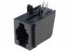 520249-2 Гнездо; RJ9; PIN:4; со стопором панели; Конфиг.выводов:4p4c; THT